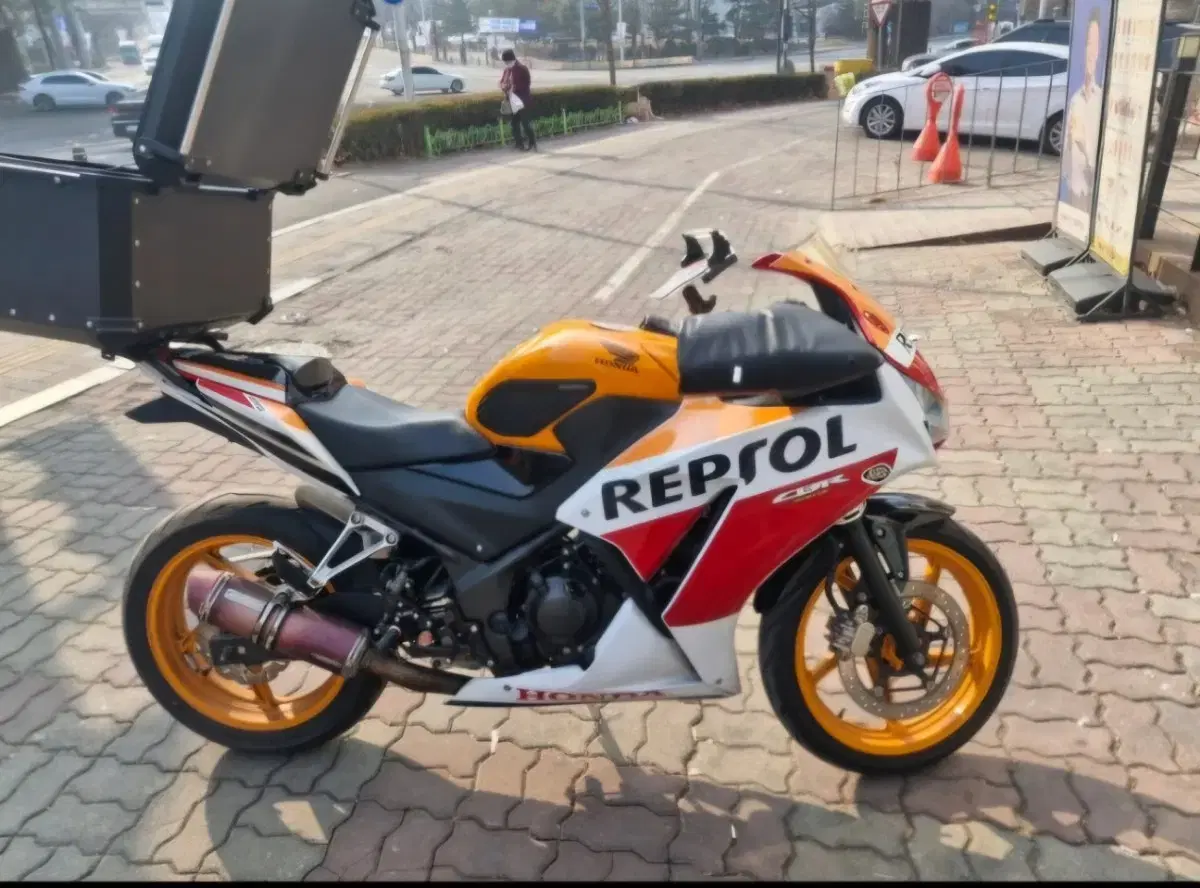 15년식 CBR300 머플러구변